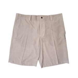 Callaway‎ NWT Mens Opti-Dri Stretch Golf Shorts 38 Bright White Chevron Textured